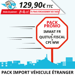 [Pack Promo] Import + WW + Quitus Fiscal