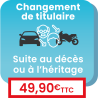 Changer nom du titulaire carte grise suite à l'héritage d'un véhicule
