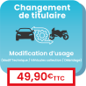 Changement de propriétaire : ajout ou retrait d'une mention d'usage