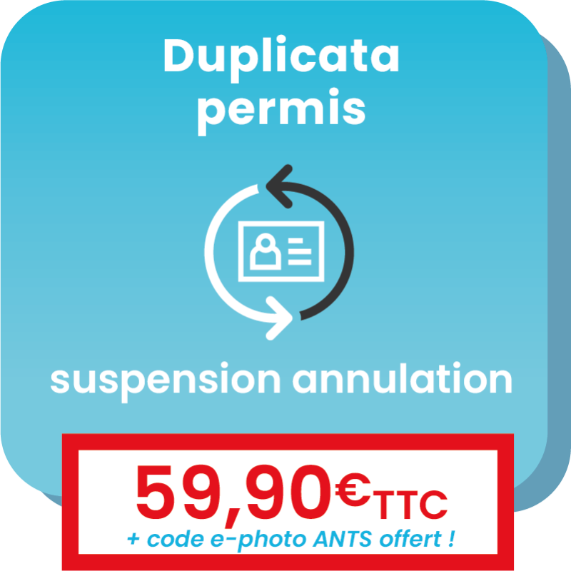 Permis de conduire annulé, suspendu ou invalidé.