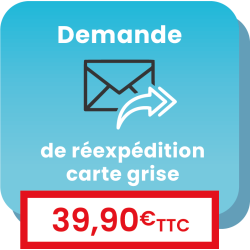 Carte grise en ligne : Réexpédition d'un certificat d'immatriculation