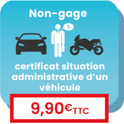 Certificat de situation administrative détaillée (non gage)
