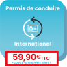 Démarche en ligne : Demande permis de conduire français international