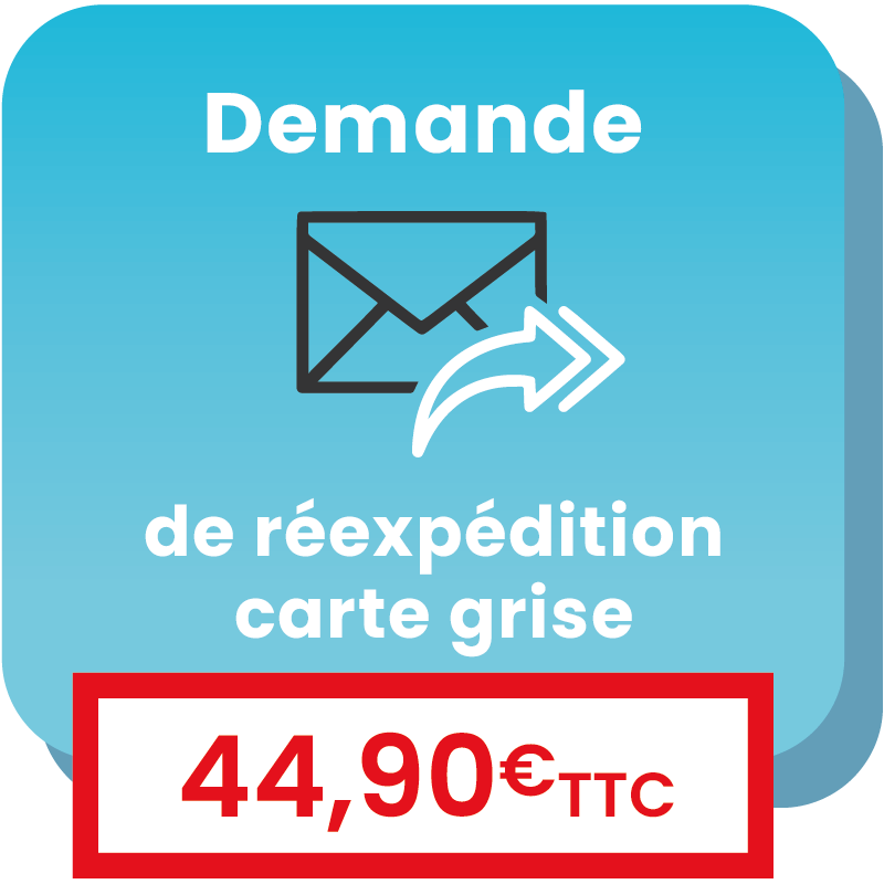 Réexpédition d'une carte grise non reçue et retournée ANTS
