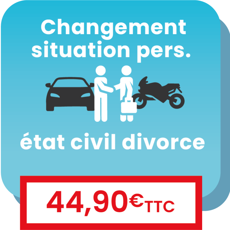 Correction du certificat suite à un changement de situation personnelle