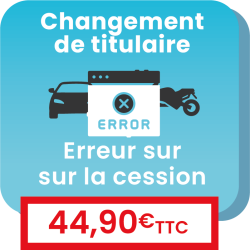 Changement de titulaire...