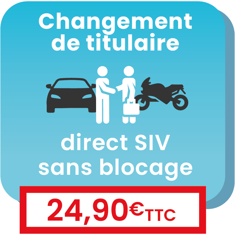 Changement de propriétaire d'un véhicule français d'occasion